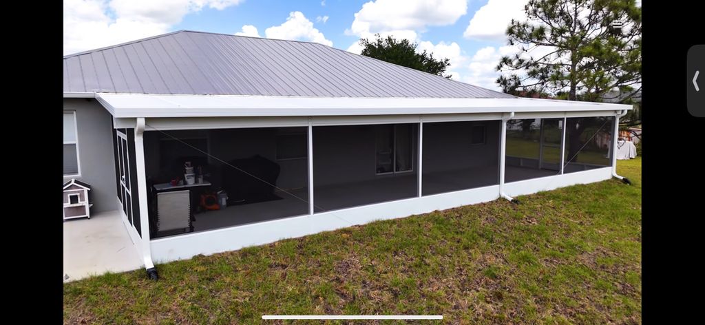 Extended her patio with new Elite Panel and gave h