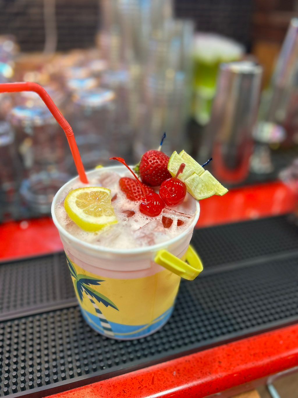 Refreshing sex on the beach bucket !