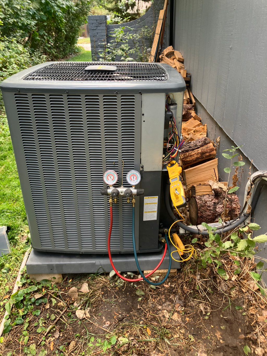 I recommend yearly maintenance.  This AC is now ru