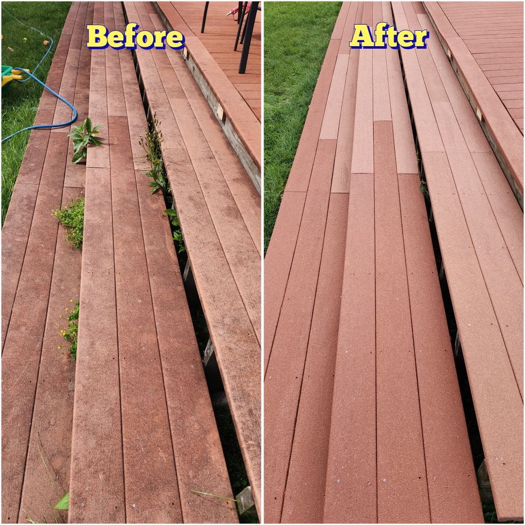 Deck Washing - Attleboro 