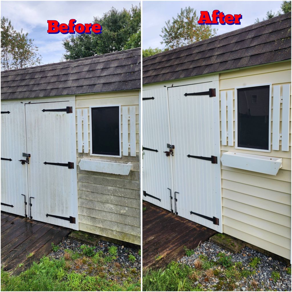 Shed Washing - Attleboro 