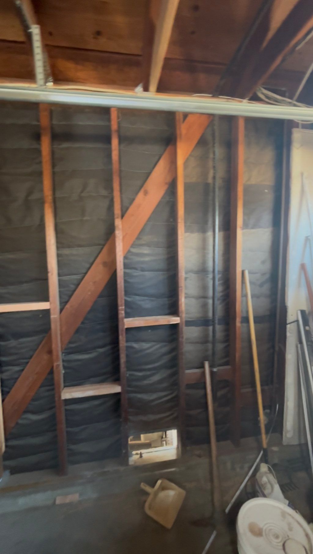 Garage framing install 