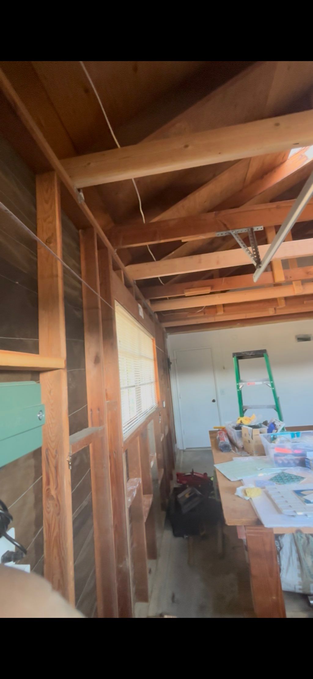 Garage framing install 
