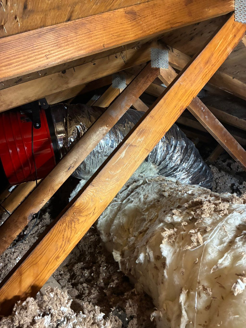 Quiet cool whole house fan installation 