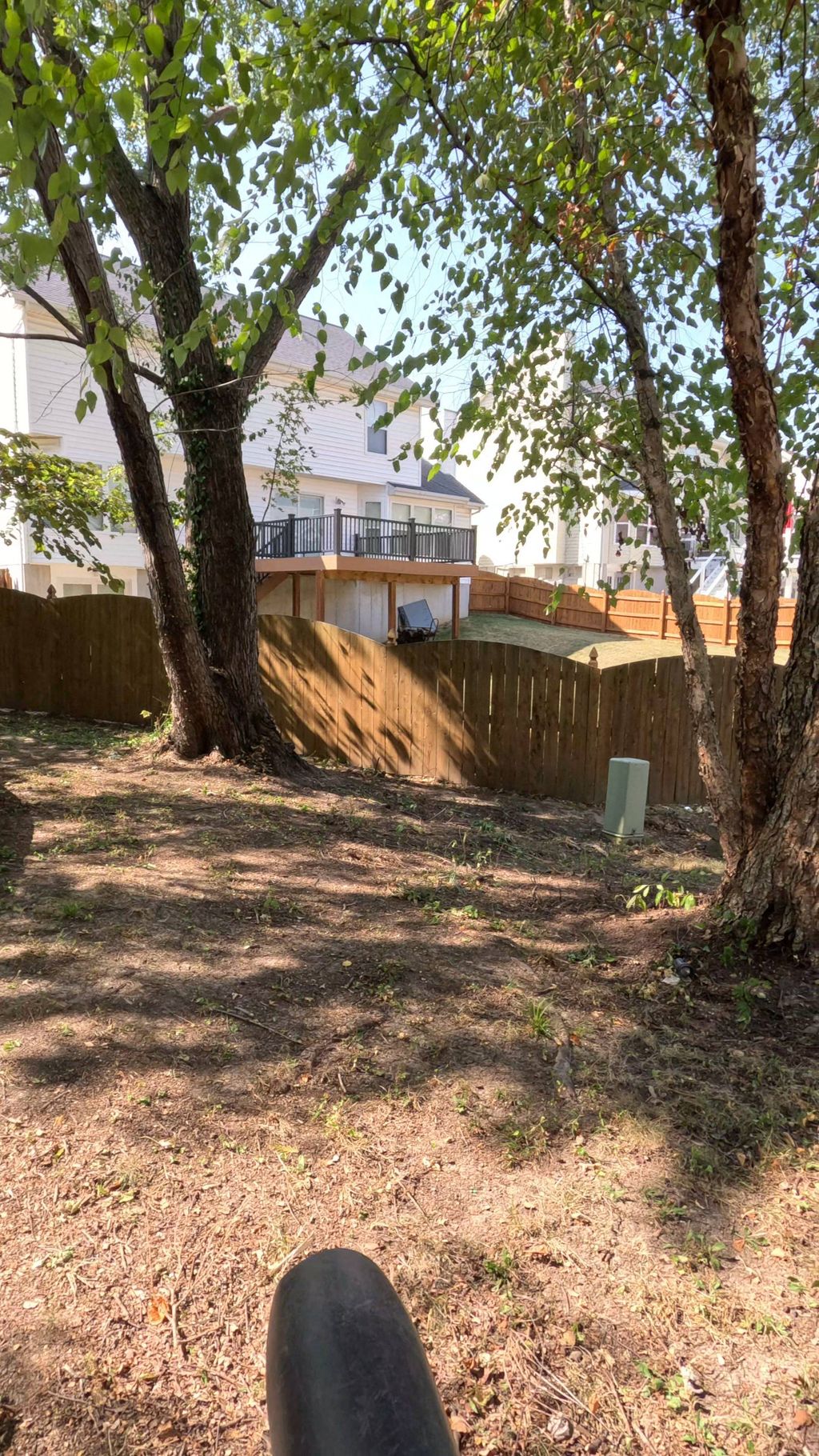 after clean-up