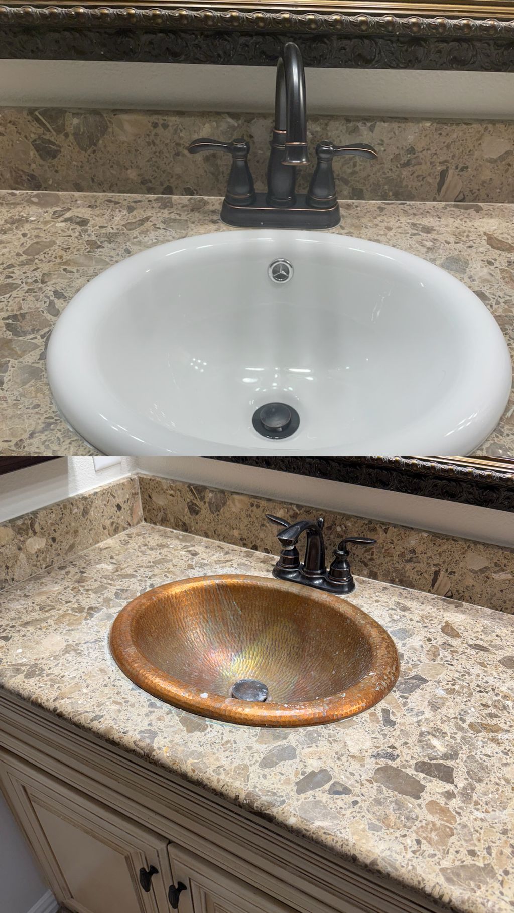 Sink and faucet replacement 