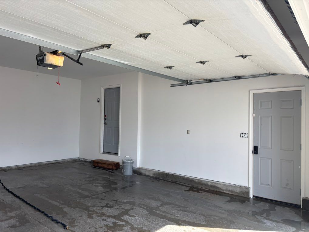 Garage re tape and paint