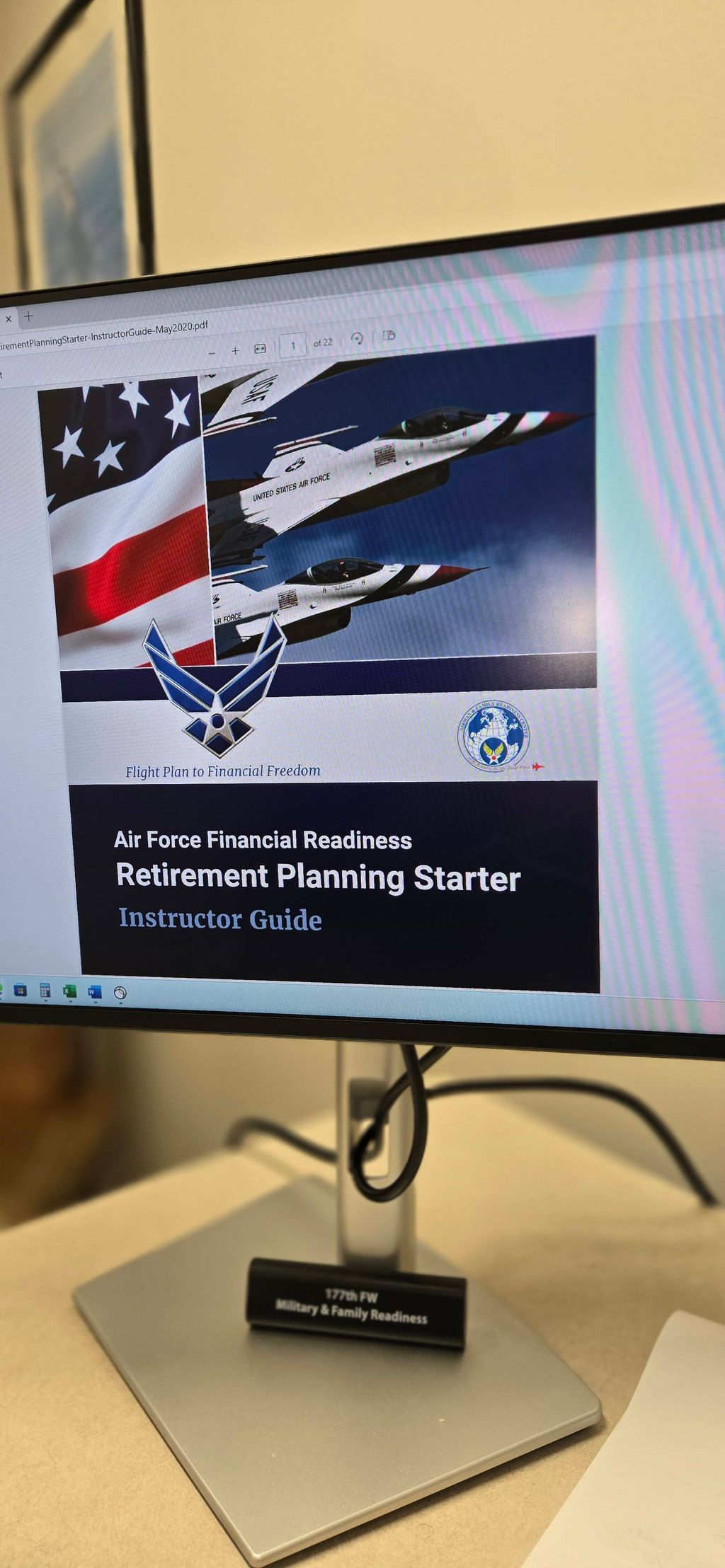 Personnel Finance Instructor at 177th Fighter Wing