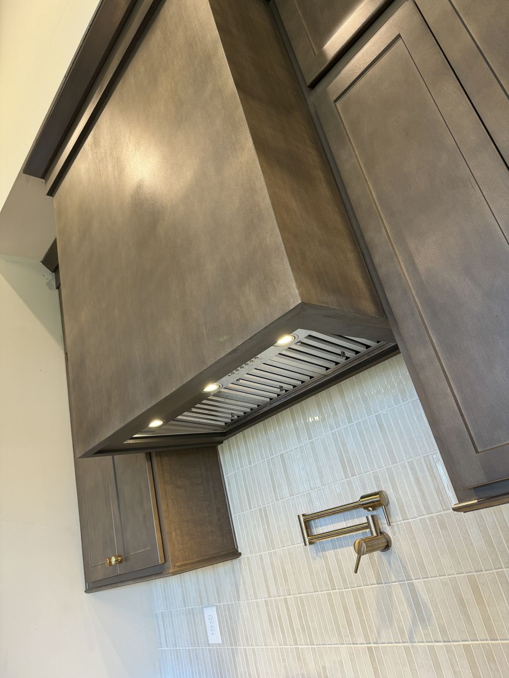 Custom Stain Matched Hood