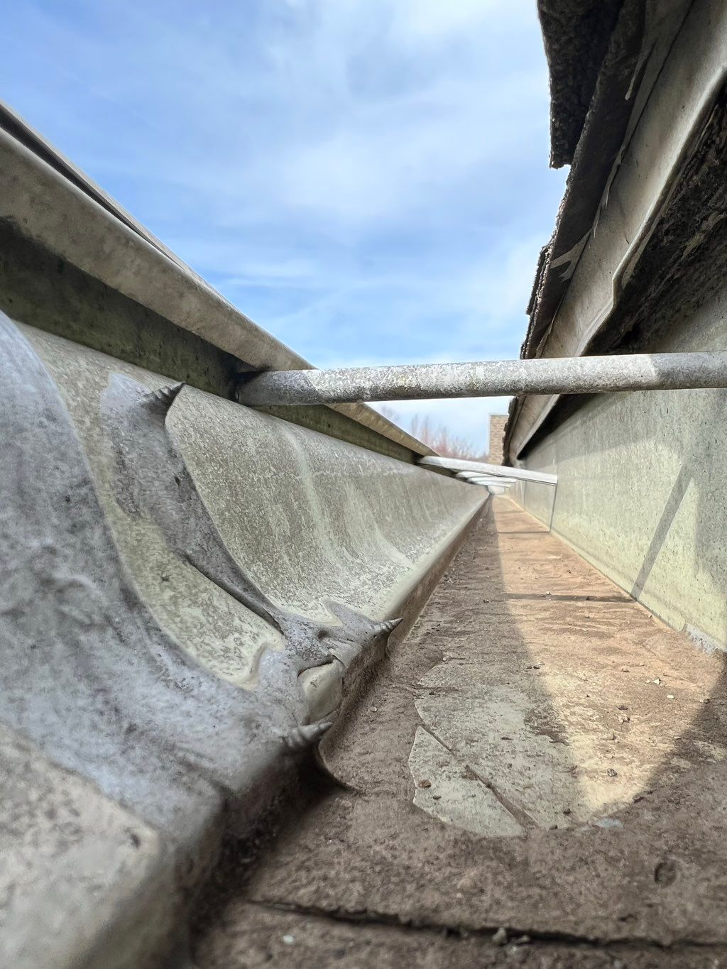 Clean gutters 