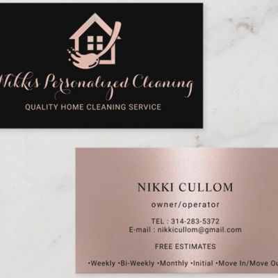 Avatar for Nikkis Personalized Cleaning