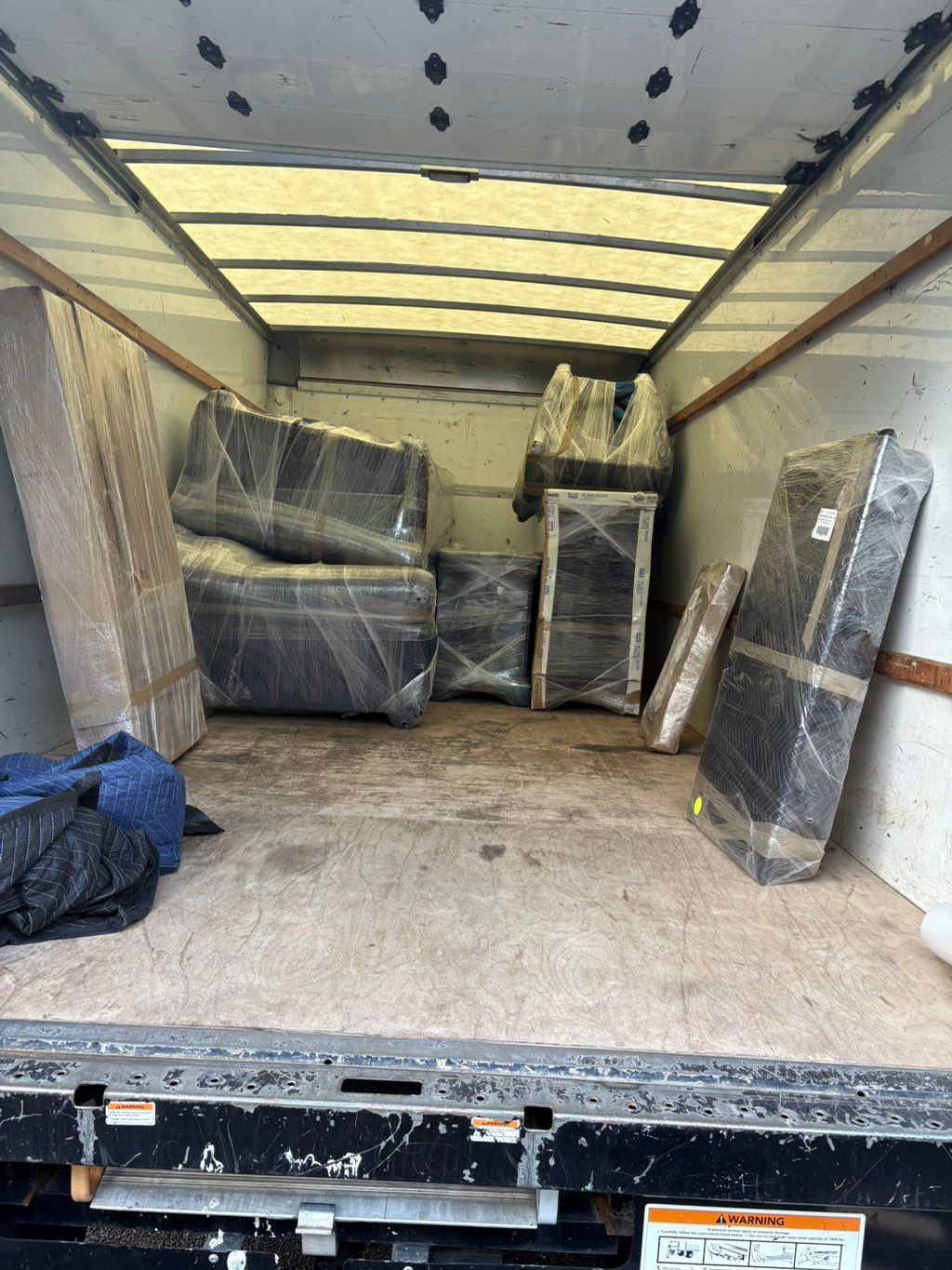 Ask about our white glove service: every inch of y