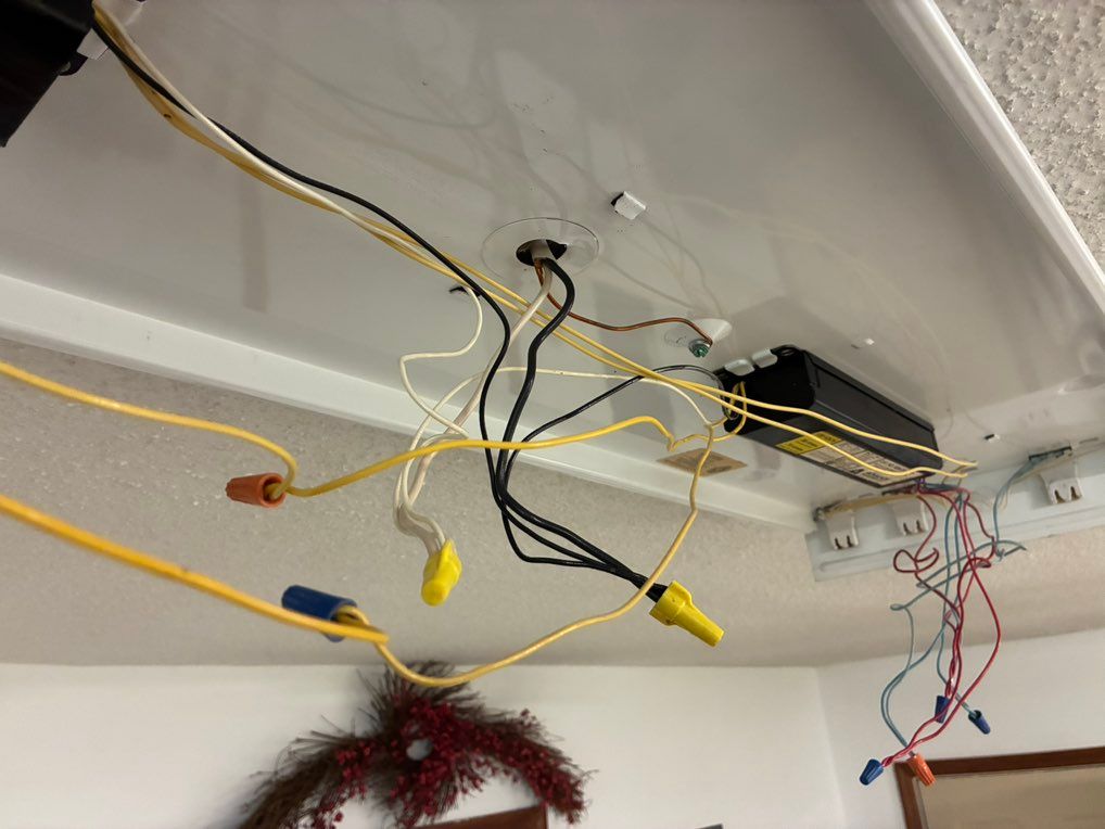 before picture of original ballast replacement 