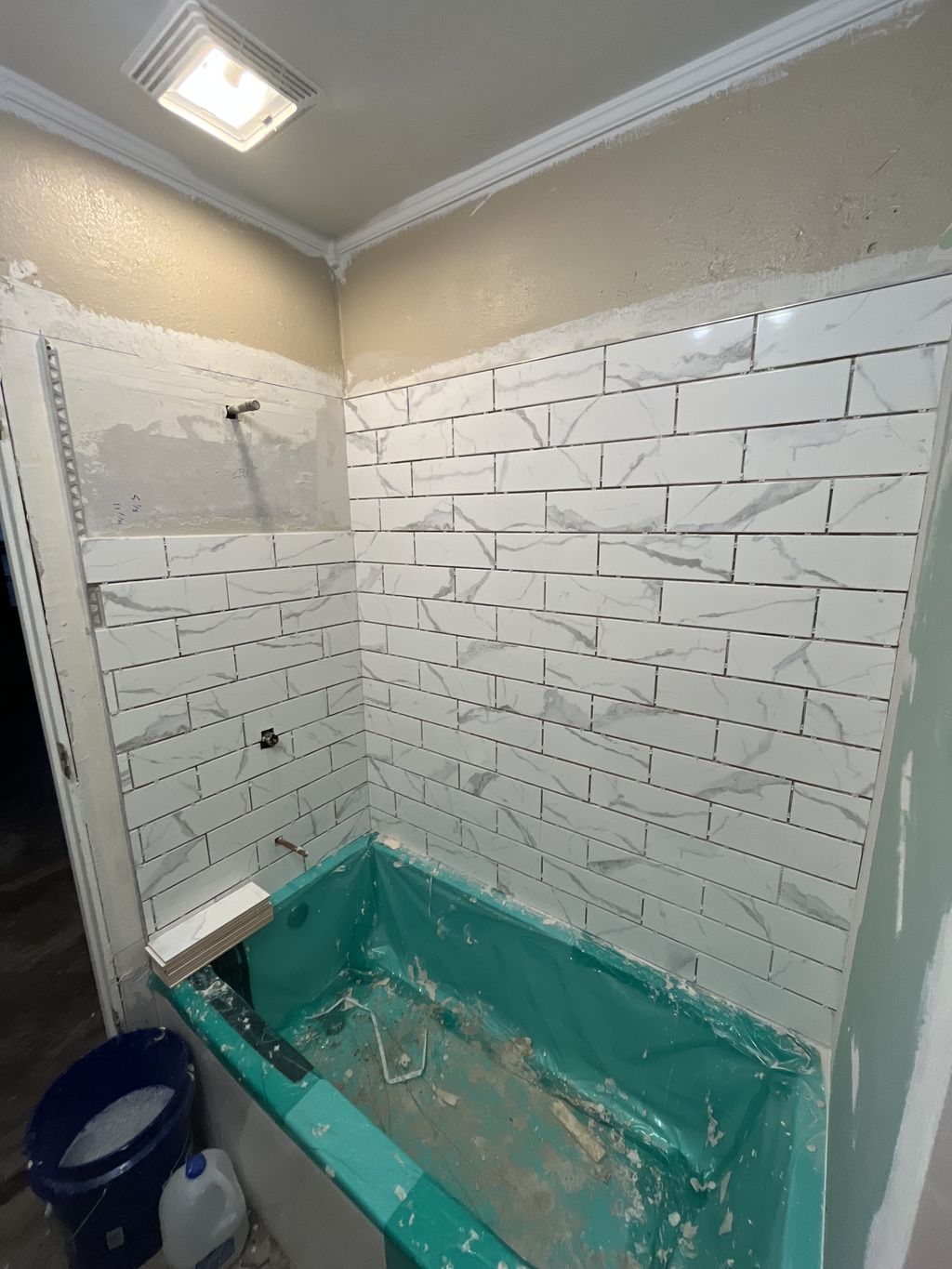 Renovation of shower room