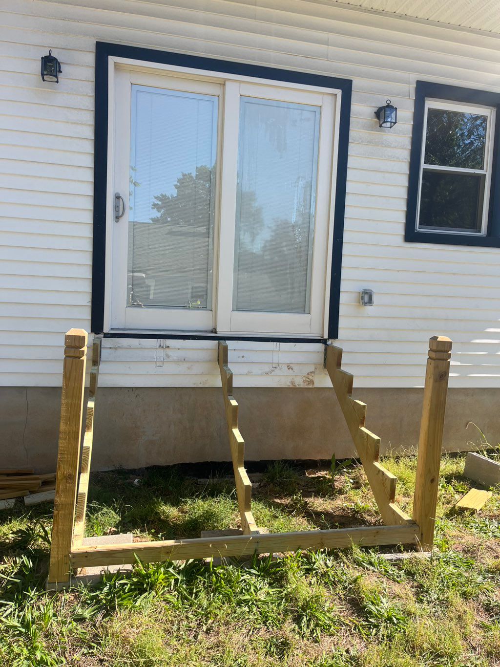 Steps renovations.