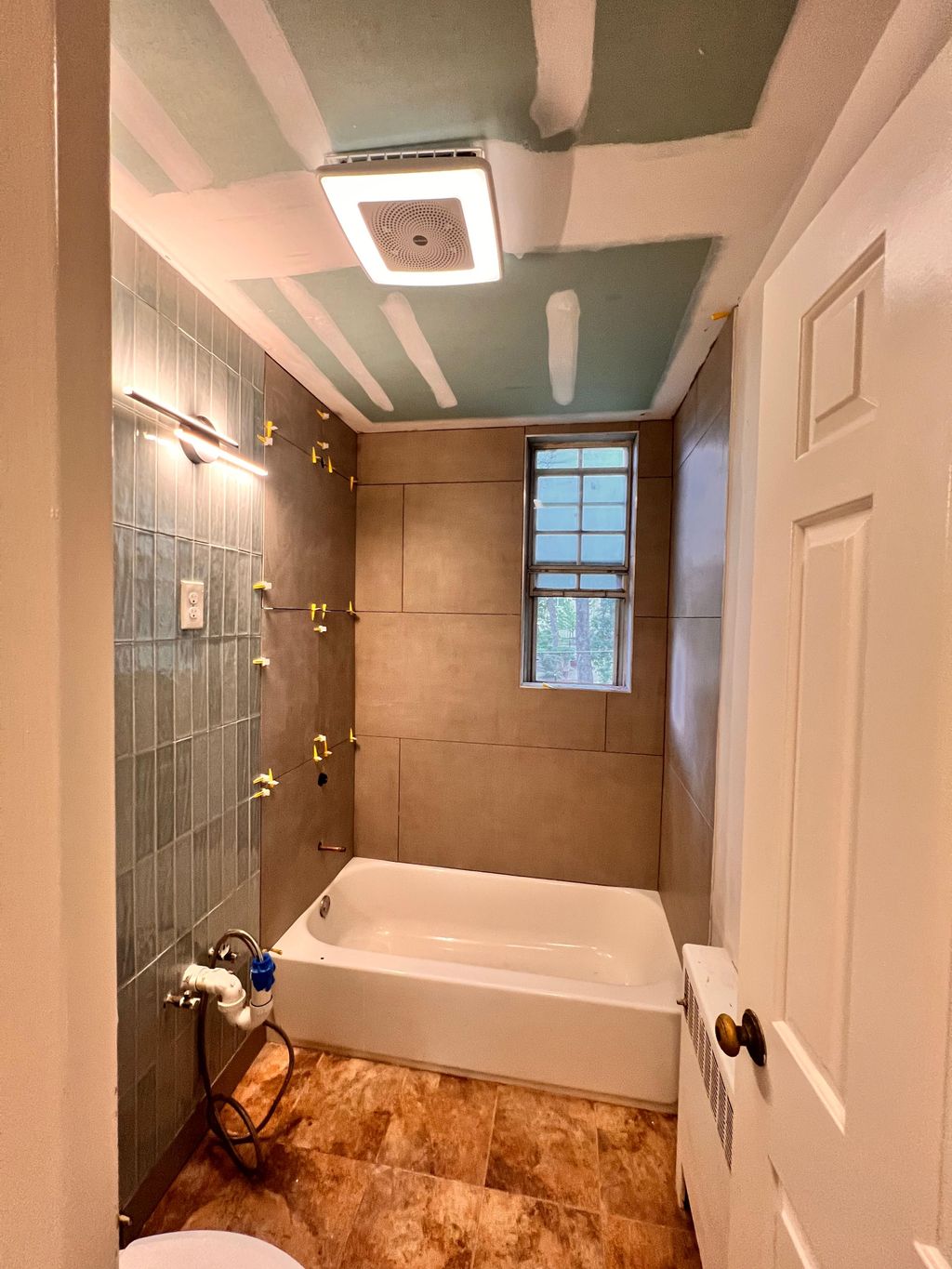 Bathroom Tile progress