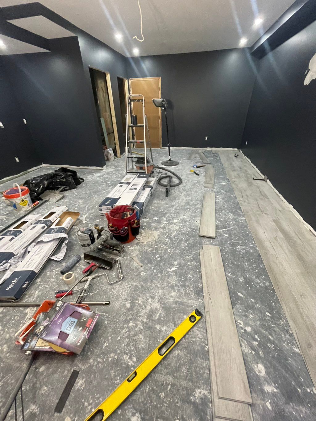 Painting/Flooring/Cabinet Installation