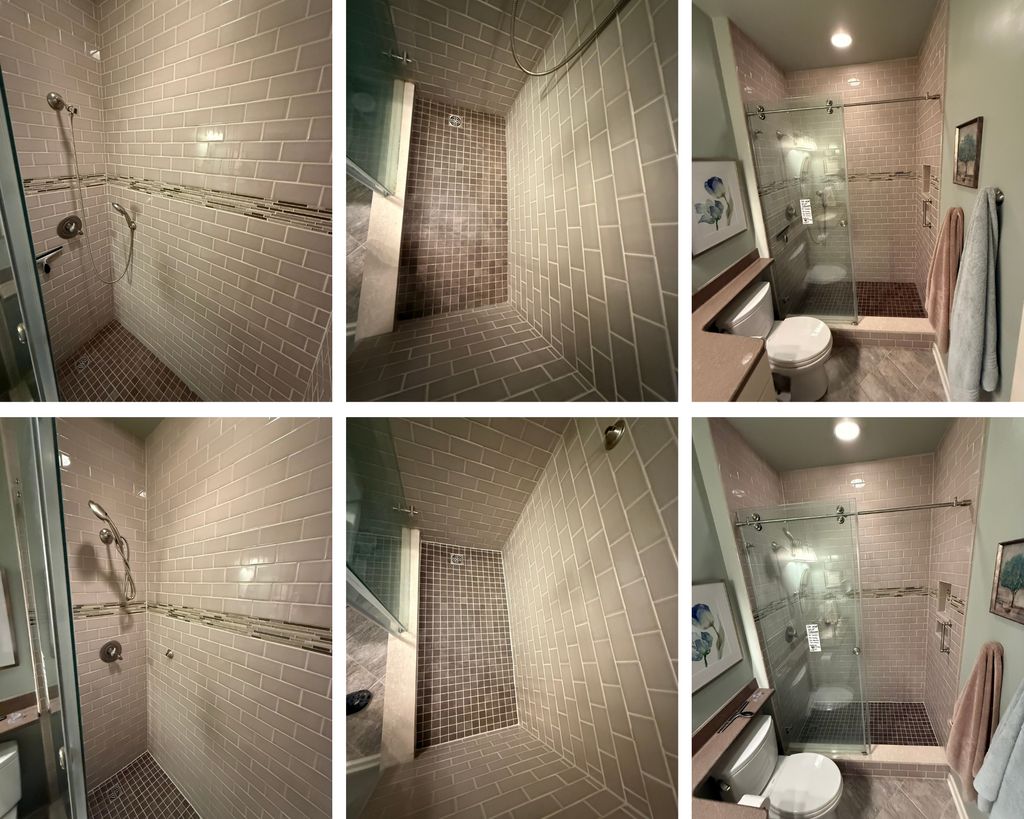 Re-caulk & Deep Clean, Disinfect & Seal