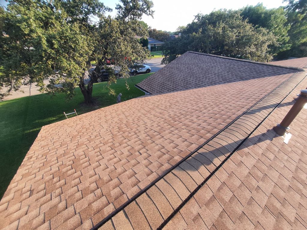 Full roof replacement - ridge vent 