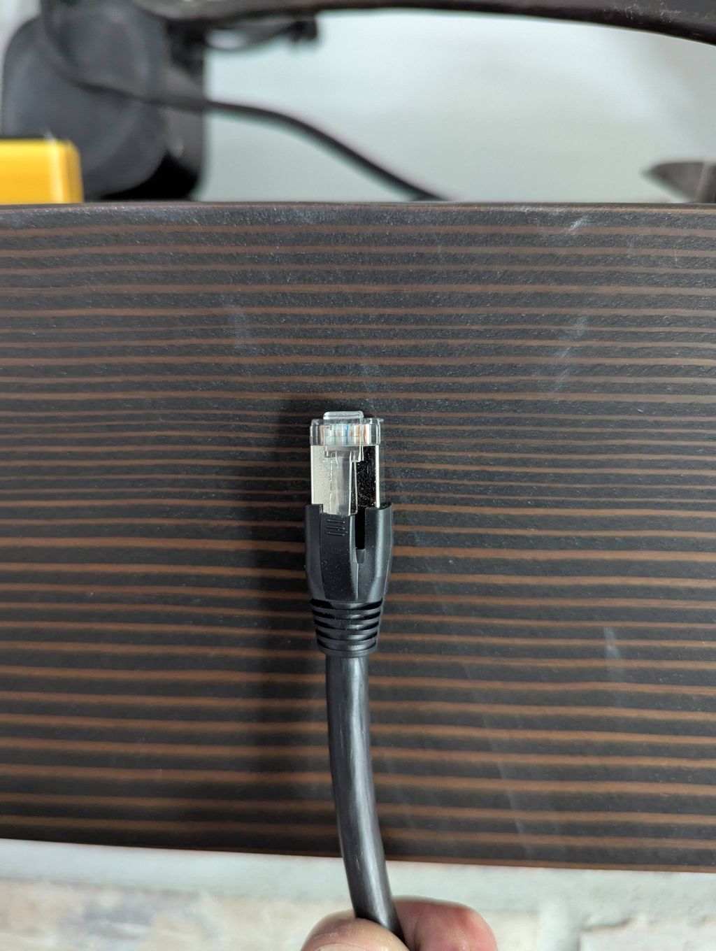 Installing the CAT7 tips