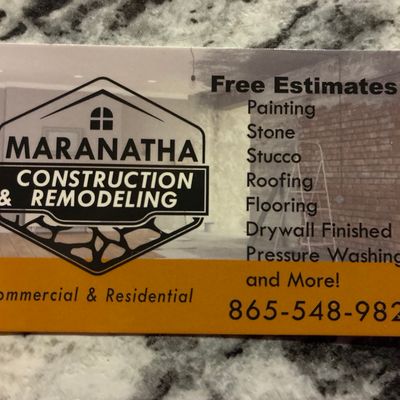 Avatar for Maranatha Remodeling