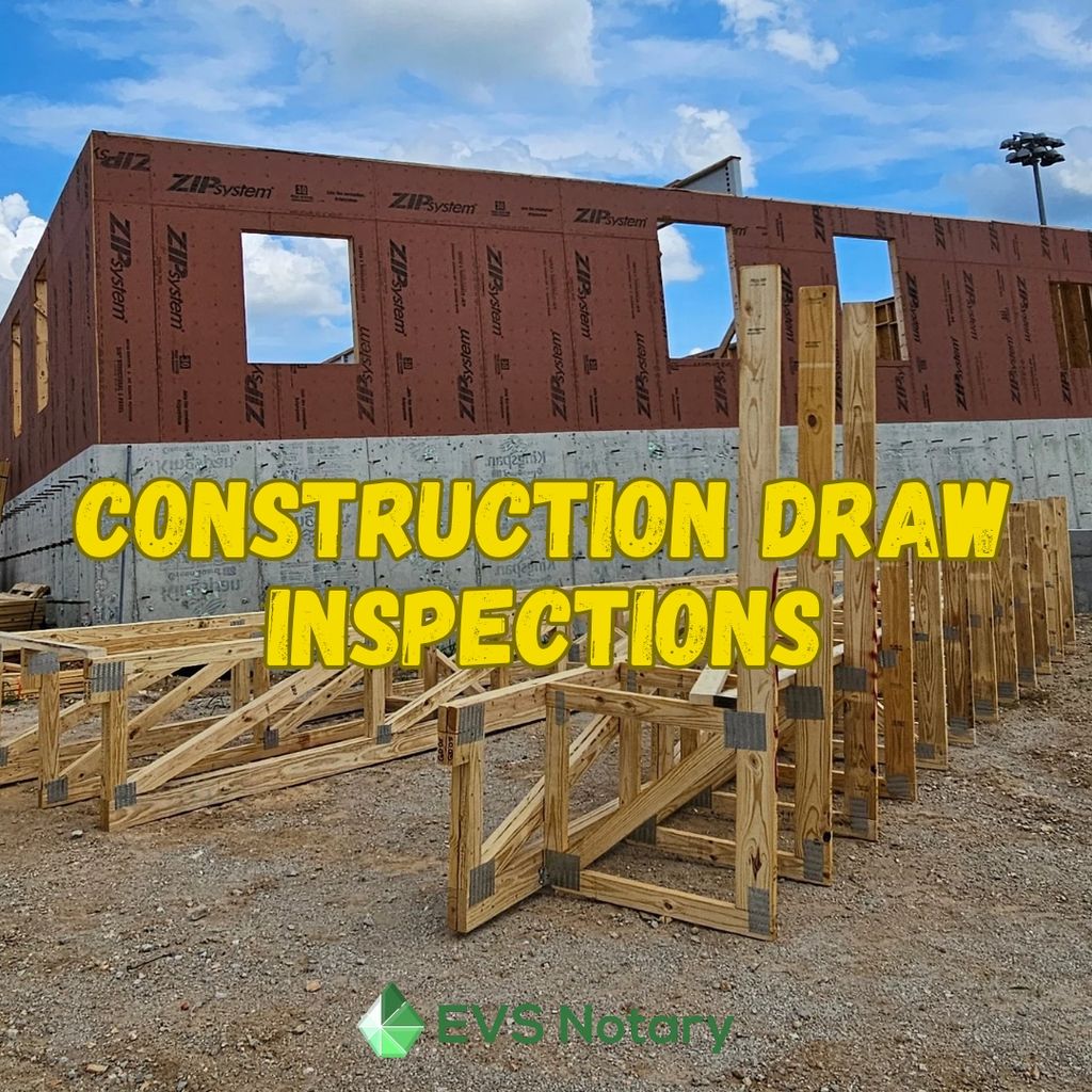 Call me for Field Inspections for Construction Dra