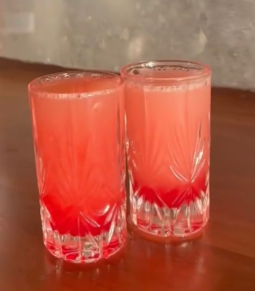 Summer Fling: vodka based shots