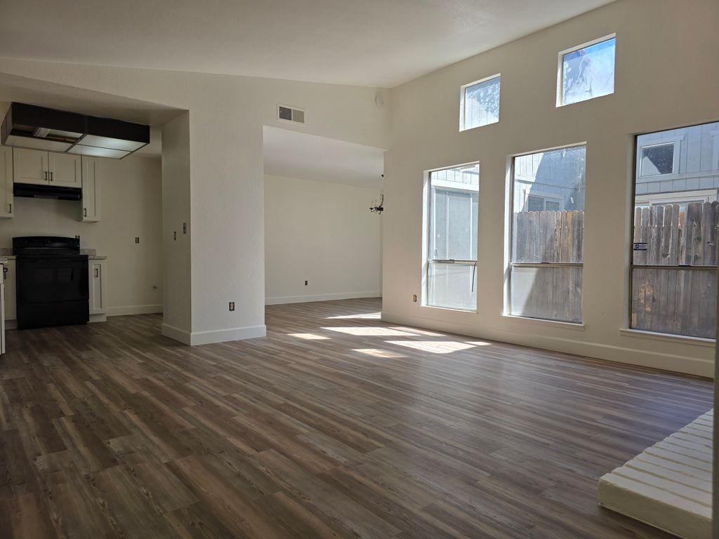 Whole house rehab in progress - new floors, basebo