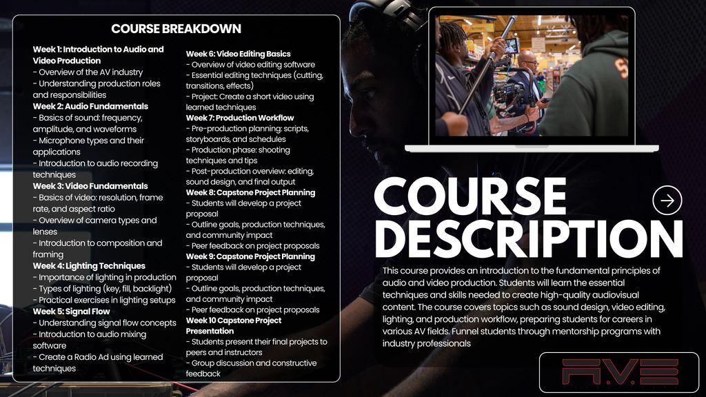 Courses Available