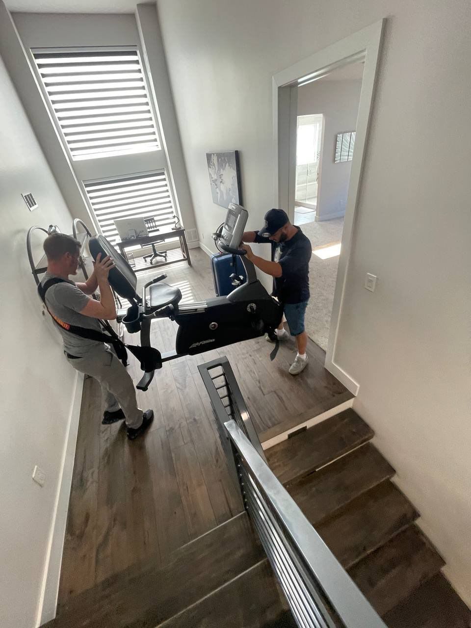 Workout equipment moving