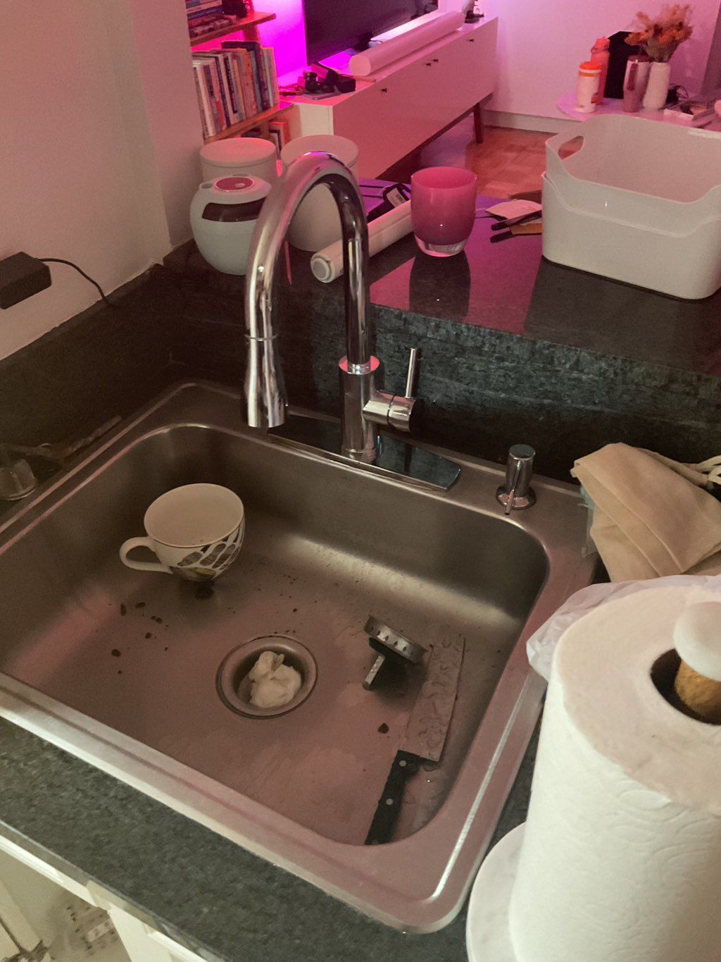 FAUCET INSTALL IN HELLS KITCHEN 