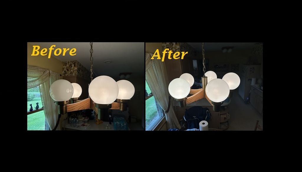Replaced burned out bulb