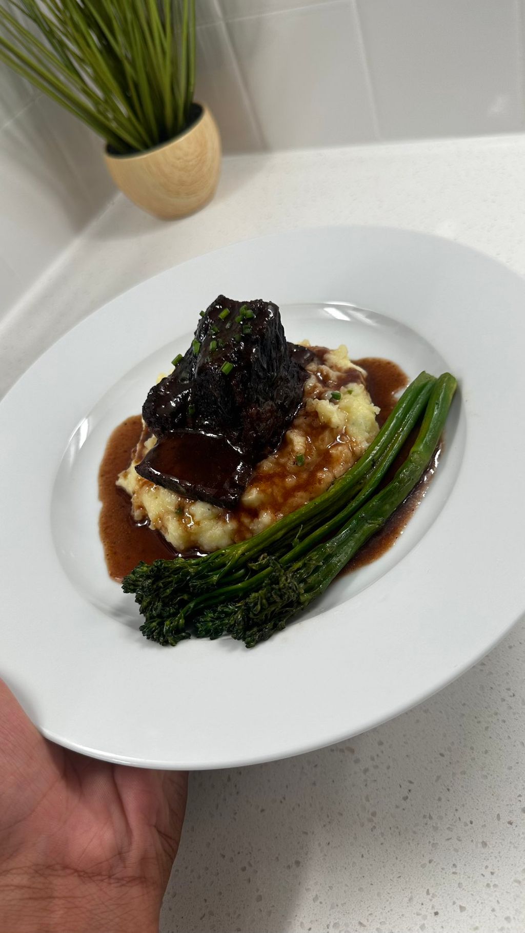 Red Wine Braised Short Rib