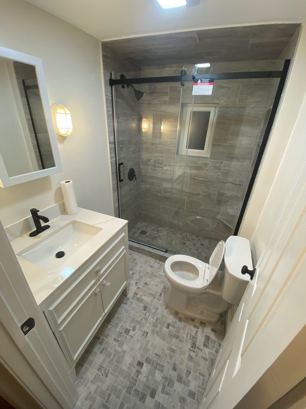 Full new bathroom. 