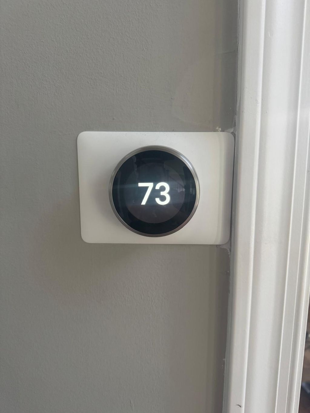 Smart thermostat installation