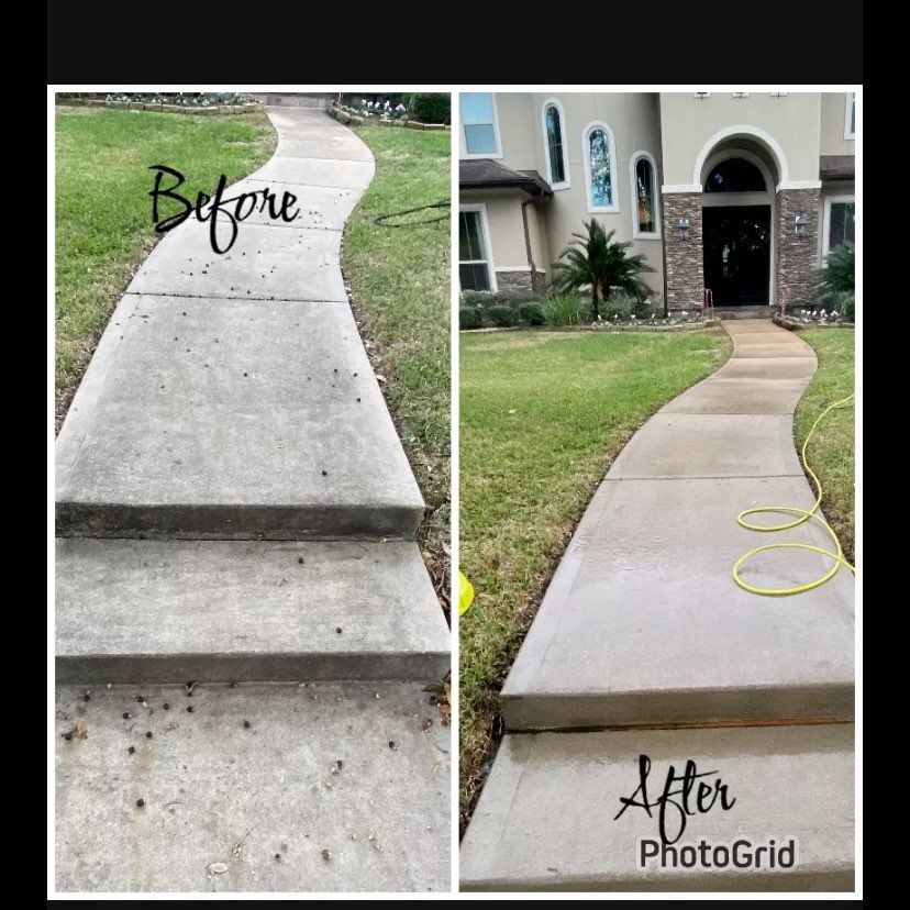 The most Pressure Washing