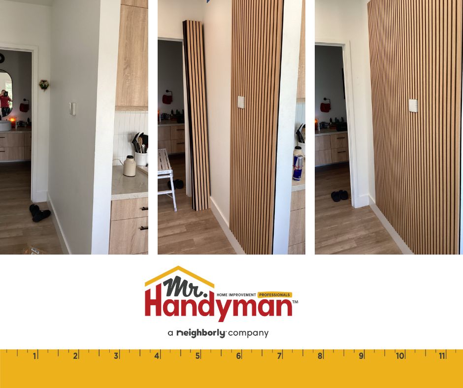 Sound Proofing Wall Accent Installation