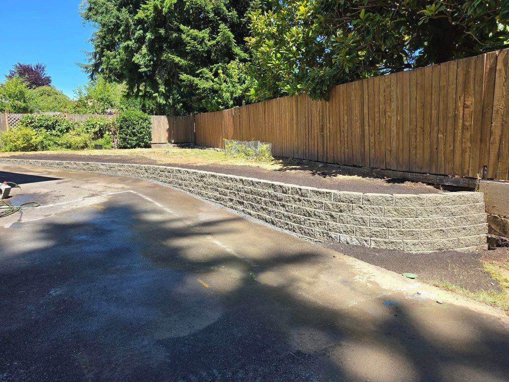 Retaining wall project 