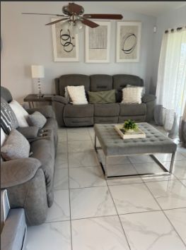 Dust-free, stress-free! 🧼 #FreshLivingRoom