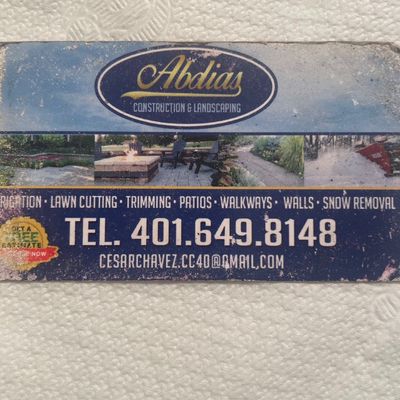 Avatar for Abdias landscaping & construction