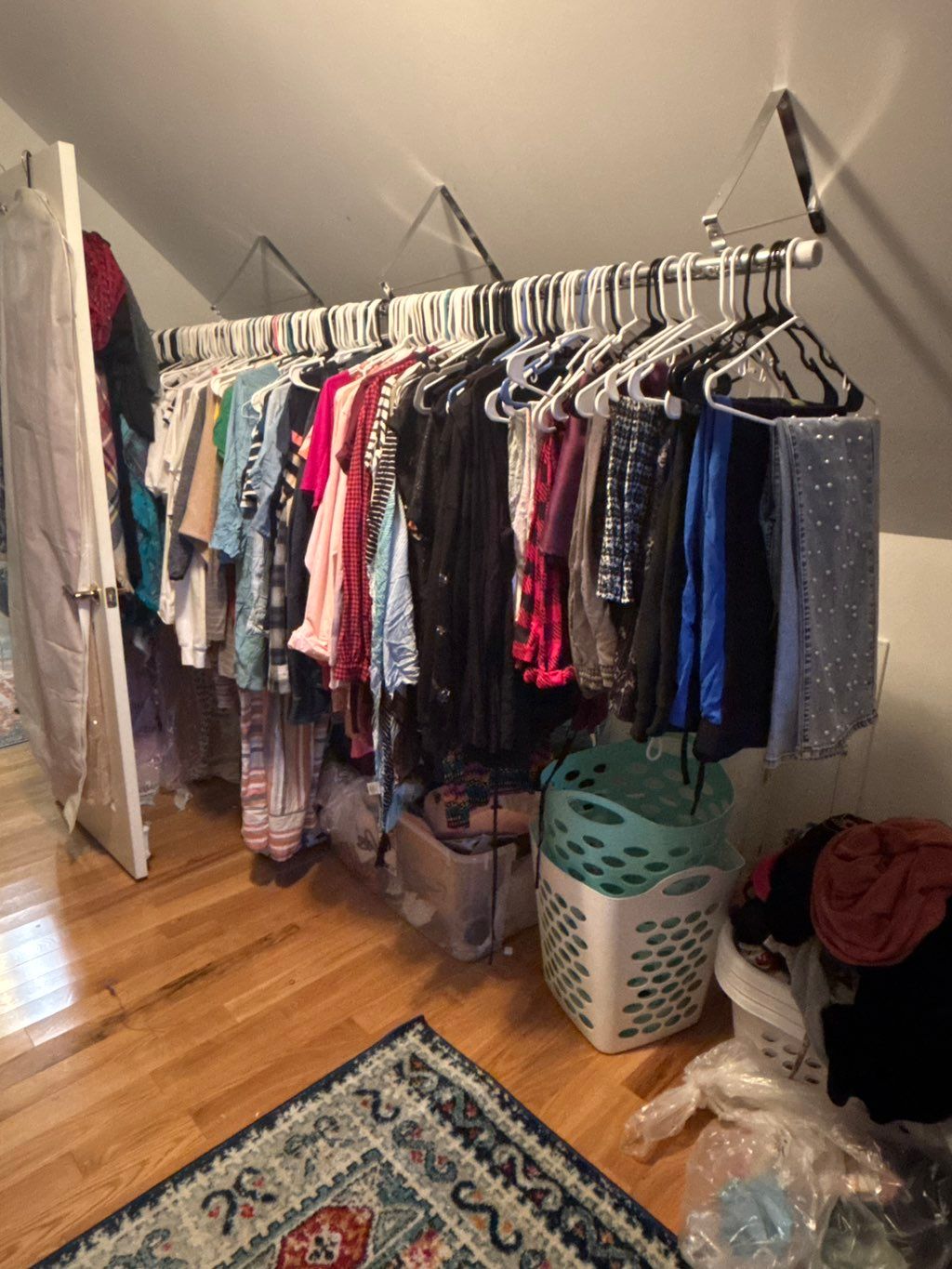 After (Only organizing, no cleaning requested)