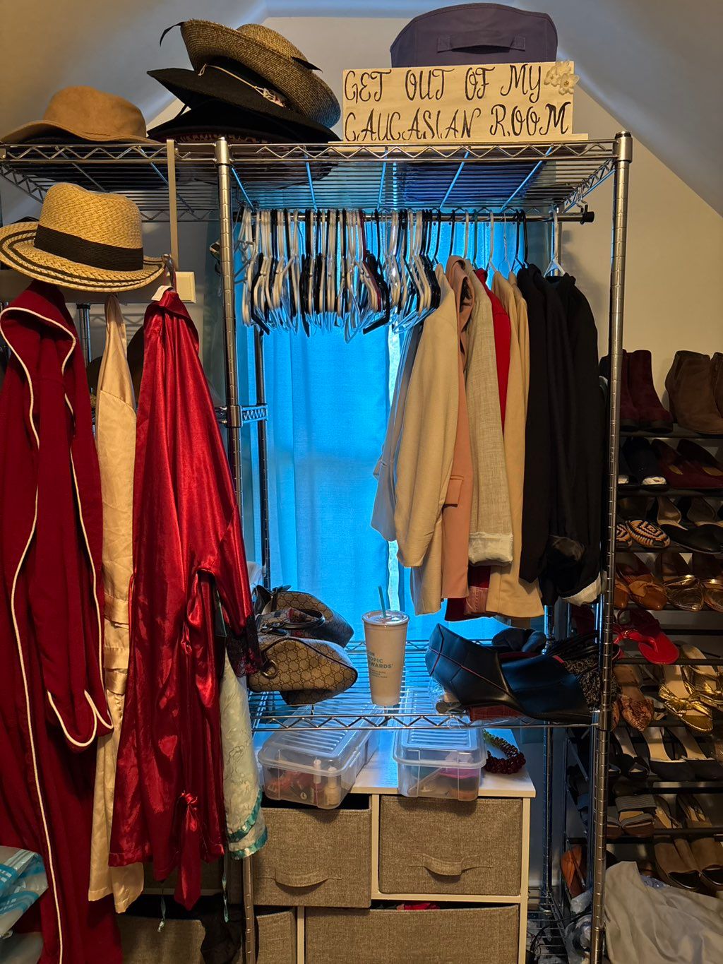 After (Only organizing, no cleaning requested)