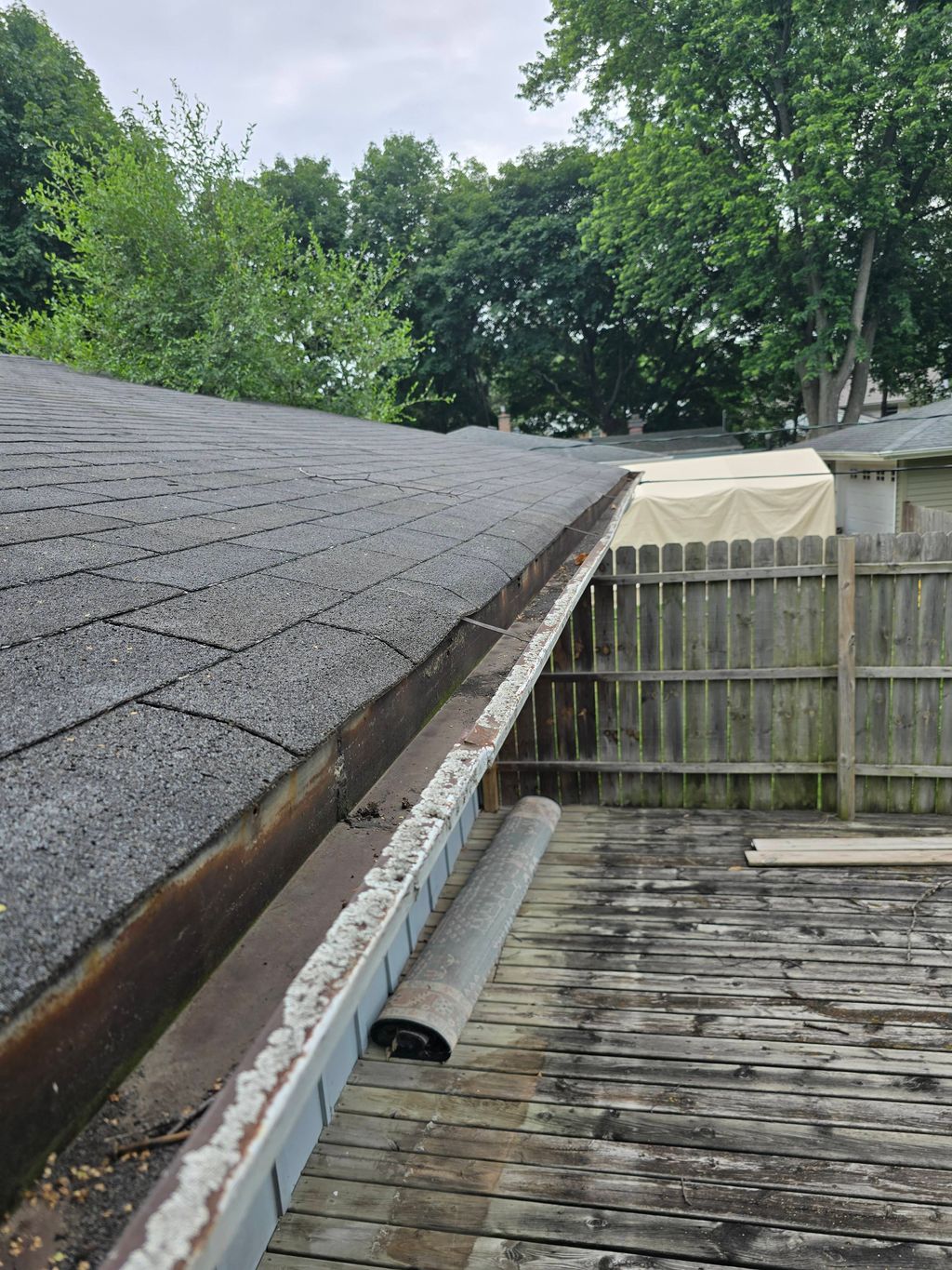 rain gutter system replacement