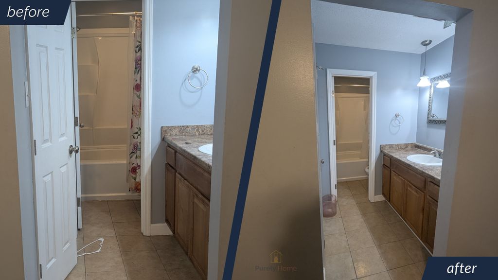 Move out clean Bathroom