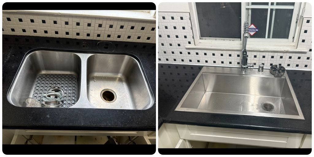 Kitchen sink replacement 