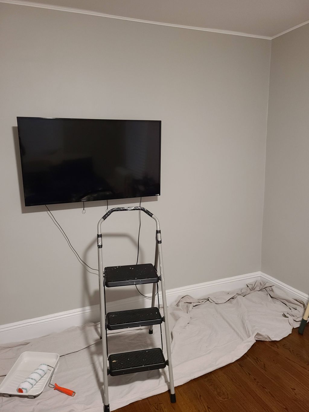 Bedroom Wall (Before)