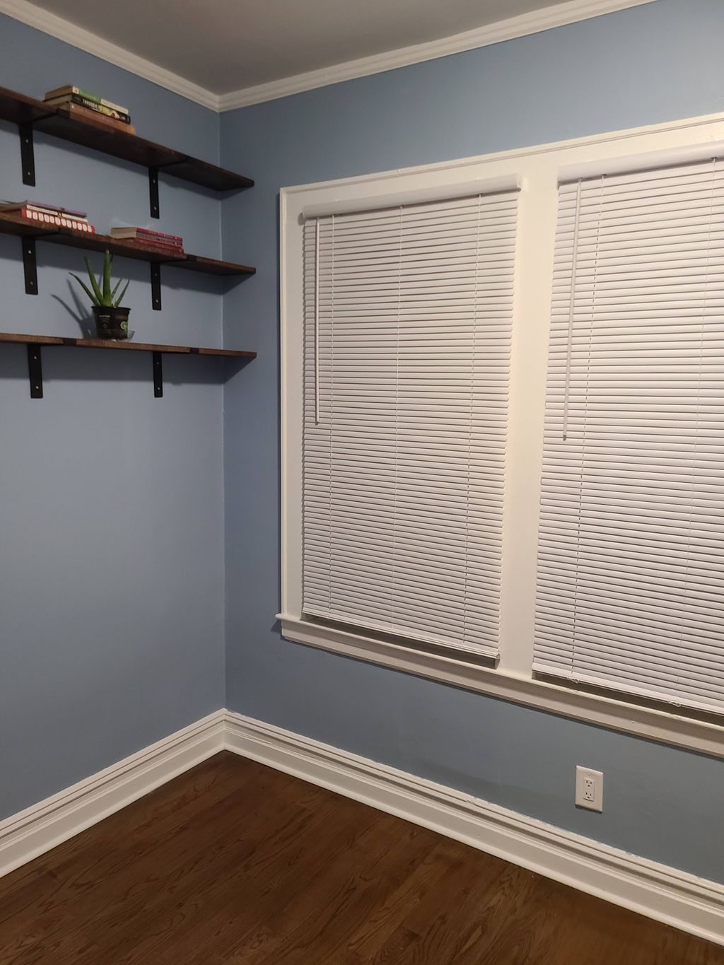 Wall Paint & Shelves Installation 