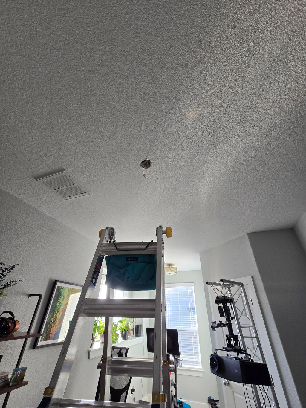 Installing a ceiling fan