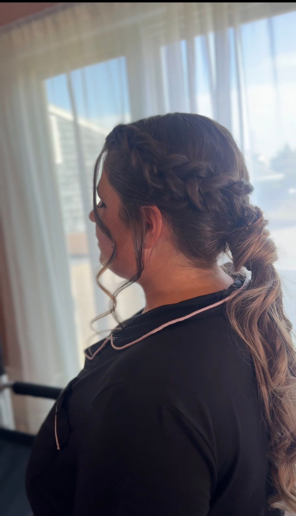 Braid with a Ponytail  