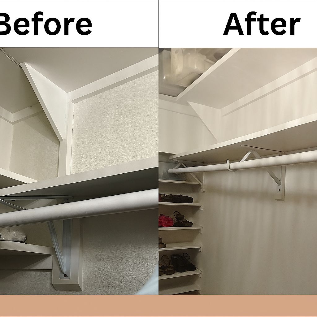 Closet Shelf Fix